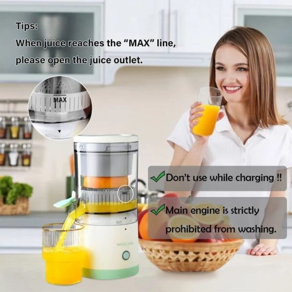 Plastic Electric Citrus Juicer, Capacity: 450 ml - Image 6