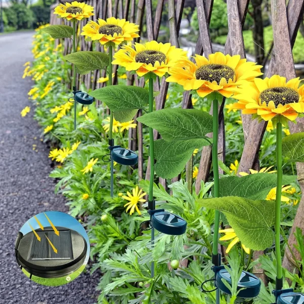 Sunbeam Sunflower Garden Light - Image 10